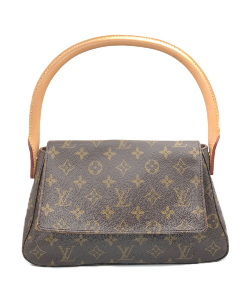 LOUIS VUITTON（ルイ ヴィトン）LOUIS VUITTON (ルイヴィトン) ミニルーピング ブラウン サイズ:- モノグラム M51147の古着・服飾アイテム