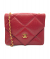 CHANEL（シャネル）の古着「チェーンショルダーバッグ」｜レッド