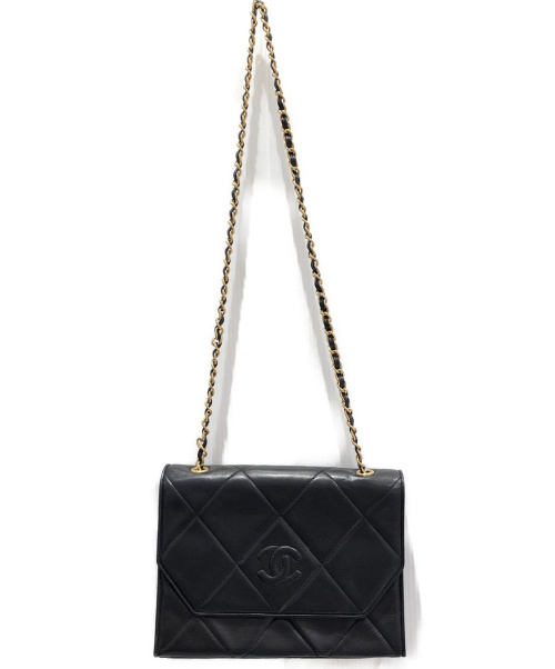 CHANEL（シャネル）CHANEL (シャネル) チェーンショルダーバッグ ブラック サイズ:- ■の古着・服飾アイテム