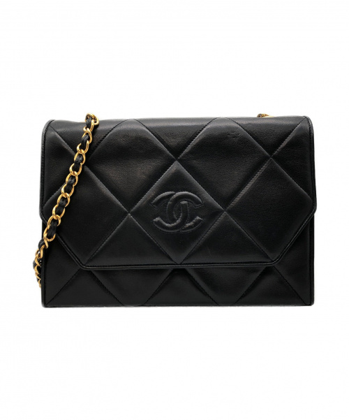 CHANEL（シャネル）CHANEL (シャネル) チェーンショルダーバッグ ブラック サイズ:- ■の古着・服飾アイテム