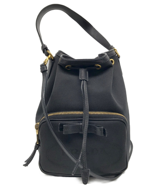 PRADA（プラダ）PRADA (プラダ) 2WAYショルダーバッグ ブラック サイズ:-の古着・服飾アイテム