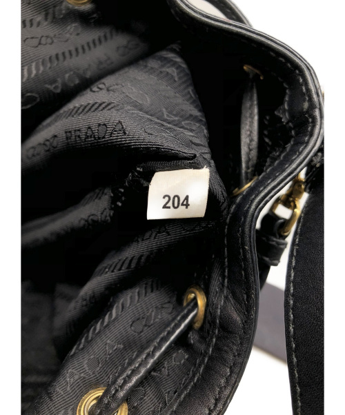 PRADA（プラダ）PRADA (プラダ) 2WAYショルダーバッグ ブラック サイズ:-の古着・服飾アイテム