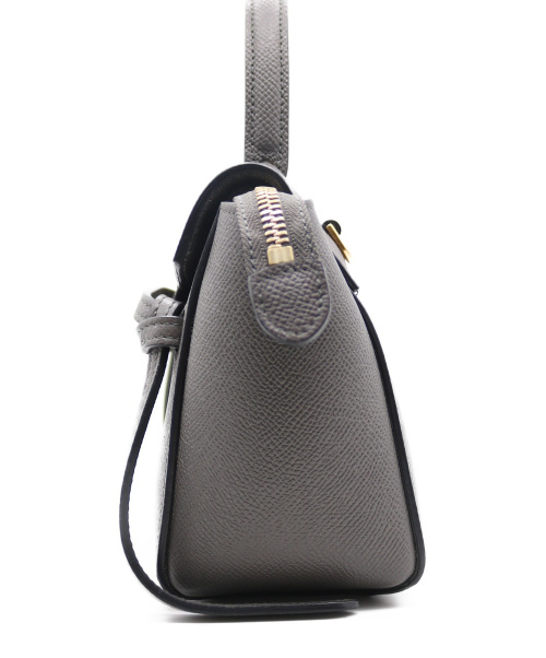 CELINE（セリーヌ）CELINE (セリーヌ) ピコ ベルトバッグ グレー サイズ:-の古着・服飾アイテム