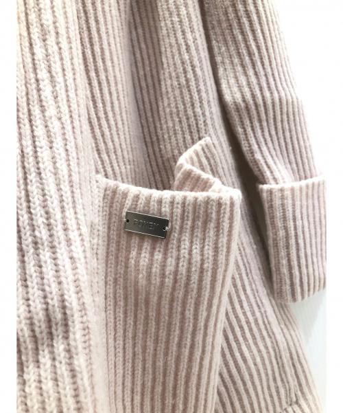 FOXEY（フォクシー）FOXEY (フォクシー) ロングカーディガン ピンク サイズ:FREEの古着・服飾アイテム