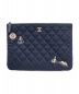 CHANEL（シャネル）の古着「クラッチバッグ」｜ネイビー