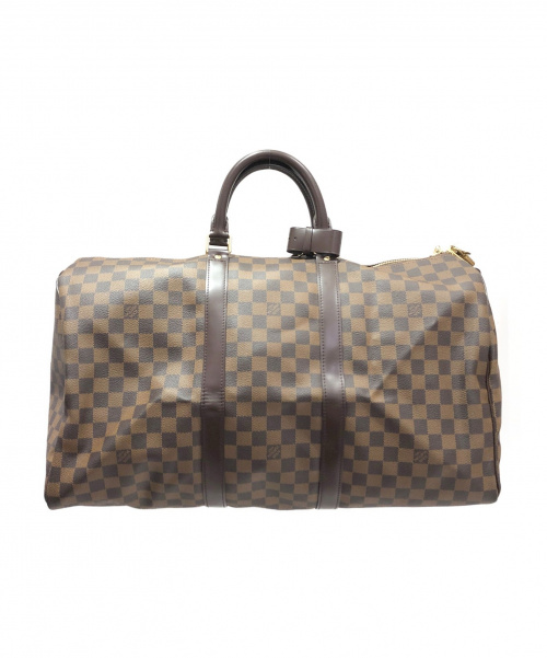 LOUIS VUITTON（ルイ ヴィトン）LOUIS VUITTON (ルイヴィトン) キーポル50 ブラウン サイズ:50 ダミエ N41427 MB0076の古着・服飾アイテム