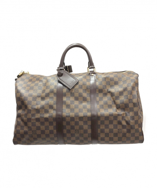 LOUIS VUITTON（ルイ ヴィトン）LOUIS VUITTON (ルイヴィトン) キーポル50 ブラウン サイズ:50 ダミエ N41427 MB0076の古着・服飾アイテム