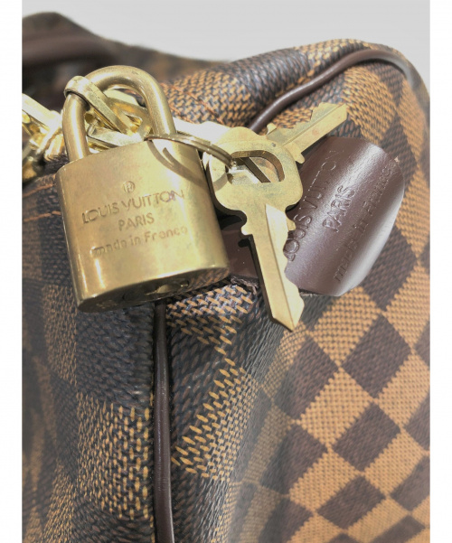 LOUIS VUITTON（ルイ ヴィトン）LOUIS VUITTON (ルイヴィトン) キーポル50 ブラウン サイズ:50 ダミエ N41427 MB0076の古着・服飾アイテム
