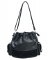 LOEWE（ロエベ）の古着「2WAYアナグラム巾着ショルダーバッグ」｜ブラック