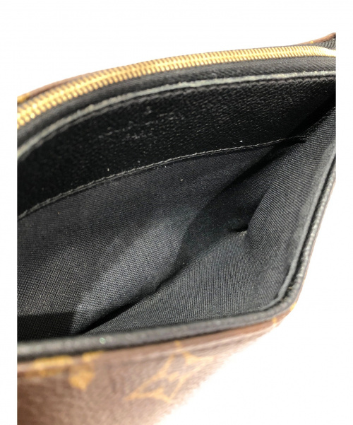 LOUIS VUITTON（ルイ ヴィトン）LOUIS VUITTON (ルイヴィトン) パラスクラッチ ブラウン×ブラック サイズ:- モノグラム M41639の古着・服飾アイテム