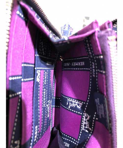 HERMES（エルメス）HERMES (エルメス) シルクインコンパクト ネイビー サイズ:-の古着・服飾アイテム