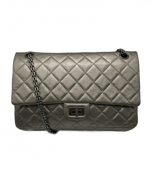 CHANEL（シャネル）CHANEL (シャネル) チェーンショルダーバッグ ブロンズ サイズ:27.5 2.55ラインの古着・服飾アイテム