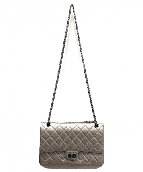 CHANEL（シャネル）CHANEL (シャネル) チェーンショルダーバッグ ブロンズ サイズ:27.5 2.55ラインの古着・服飾アイテム