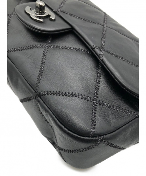 CHANEL（シャネル）CHANEL (シャネル) チェーンショルダーバッグ ブラック サイズ:25 ウルトラステッチ 15128918の古着・服飾アイテム