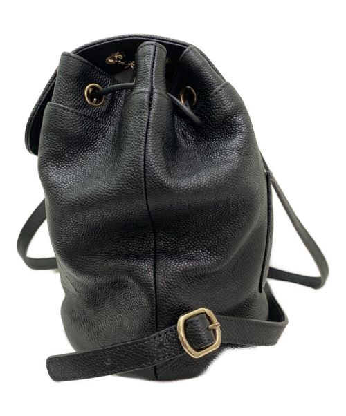 CHANEL（シャネル）CHANEL (シャネル) グレインカーフスキンリュック ブラック サイズ:-の古着・服飾アイテム
