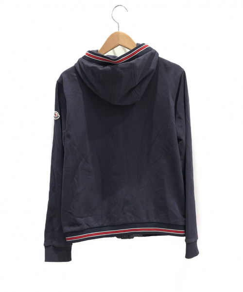 MONCLER（モンクレール）MONCLER (モンクレール) 切替パーカー ネイビー サイズ:164cm(Sサイズ相当)の古着・服飾アイテム