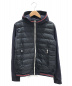 MONCLER（モンクレール）の古着「切替パーカー」｜ネイビー