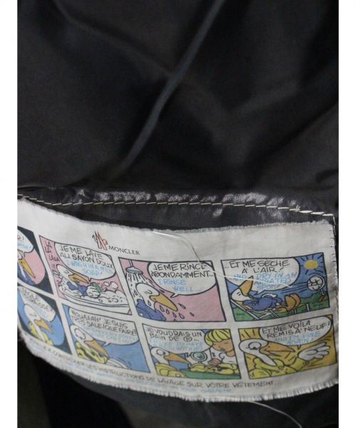 MONCLER（モンクレール）MONCLER (モンクレール) ダウンジャケット ブラック サイズ:1の古着・服飾アイテム