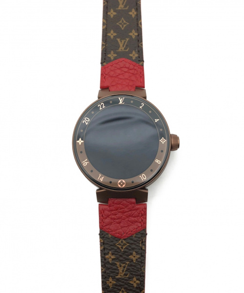 LOUIS VUITTON（ルイ ヴィトン）LOUIS VUITTON (ルイヴィトン) コネクテッド ウォッチ タンブール ホライゾンV2 サイズ:42 QA052Z　スマートウォッチの古着・服飾アイテム
