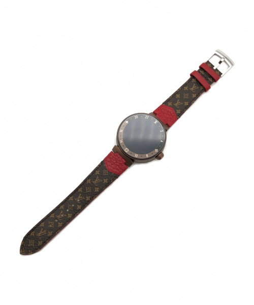 LOUIS VUITTON（ルイ ヴィトン）LOUIS VUITTON (ルイヴィトン) コネクテッド ウォッチ タンブール ホライゾンV2 サイズ:42 QA052Z　スマートウォッチの古着・服飾アイテム