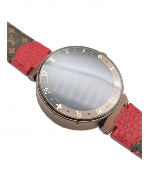 LOUIS VUITTON（ルイ ヴィトン）LOUIS VUITTON (ルイヴィトン) コネクテッド ウォッチ タンブール ホライゾンV2 サイズ:42 QA052Z　スマートウォッチの古着・服飾アイテム