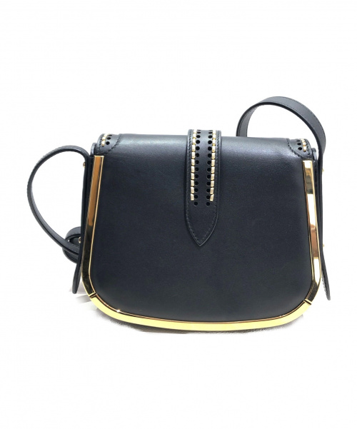 Salvatore Ferragamo（サルヴァトーレ フェラガモ）Salvatore Ferragamo (サルヴァトーレフェラガモ) ショルダーバッグ ブラックの古着・服飾アイテム