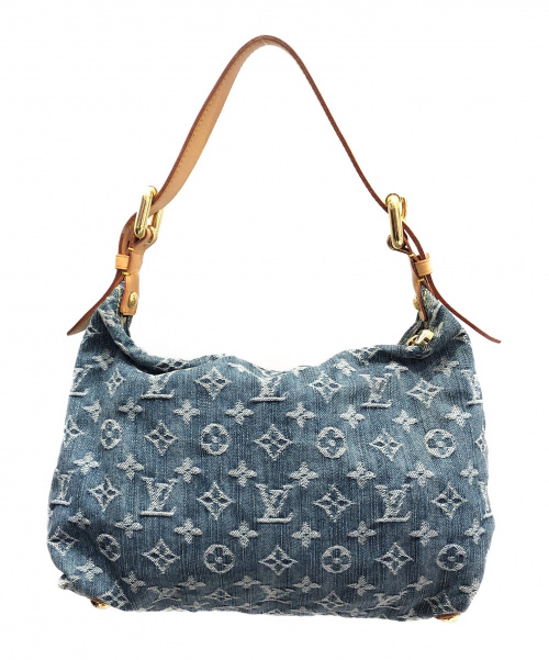 LOUIS VUITTON（ルイ ヴィトン）LOUIS VUITTON (ルイヴィトン) バギーPM ブルー サイズ:PM モノグラム・デニム M95049の古着・服飾アイテム