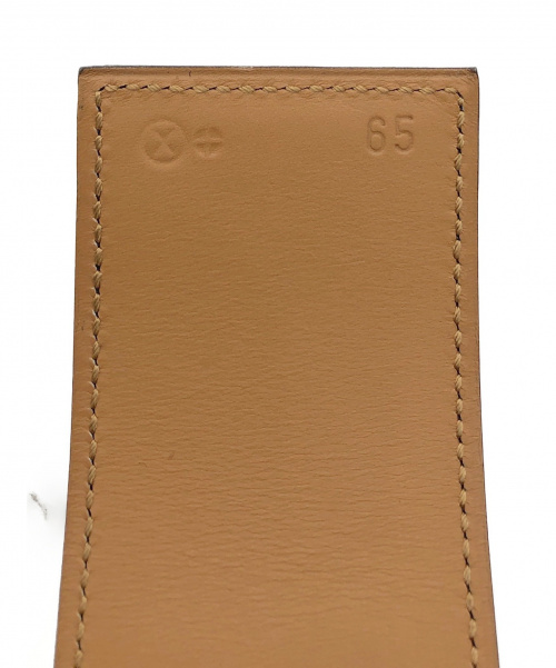 HERMES（エルメス）HERMES (エルメス) コリエドシアンベルト ブラック サイズ:65 ボックスカーフの古着・服飾アイテム
