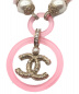 CHANEL (シャネル) パール×プラスチックココマークネックレス ピンク：82800円