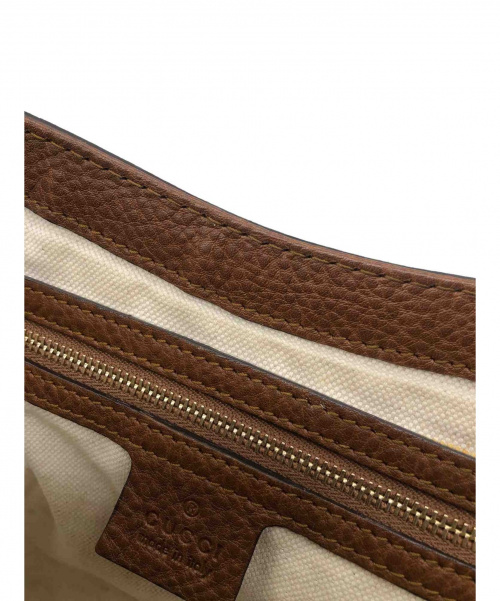 GUCCI（グッチ）GUCCI (グッチ) ベラ ショルダーバッグ ブラウン サイズ:- GG 282301 001998の古着・服飾アイテム