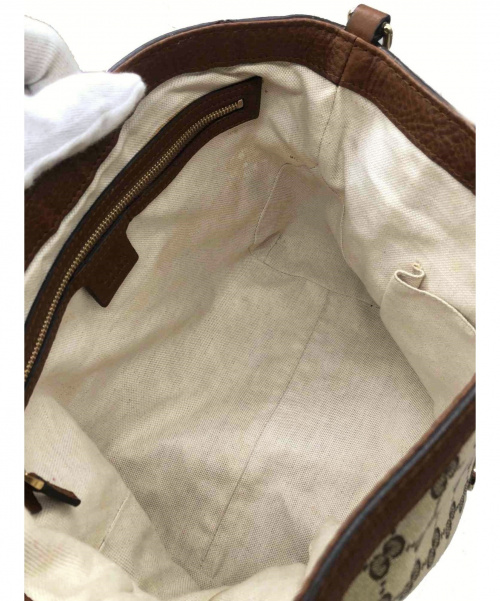 GUCCI（グッチ）GUCCI (グッチ) ベラ ショルダーバッグ ブラウン サイズ:- GG 282301 001998の古着・服飾アイテム