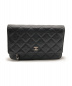 CHANEL（シャネル）の古着「チェーンショルダーウォレット」｜ブラック