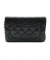 CHANEL (シャネル) チェーンショルダーウォレット ブラック サイズ:- マトラッセ A33814 キャビアスキン：228000円