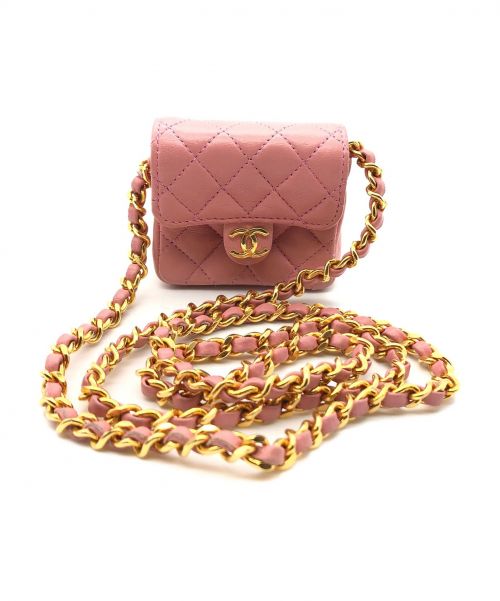 CHANEL（シャネル）CHANEL (シャネル) ミニミニマトラッセ ピンク サイズ:-の古着・服飾アイテム