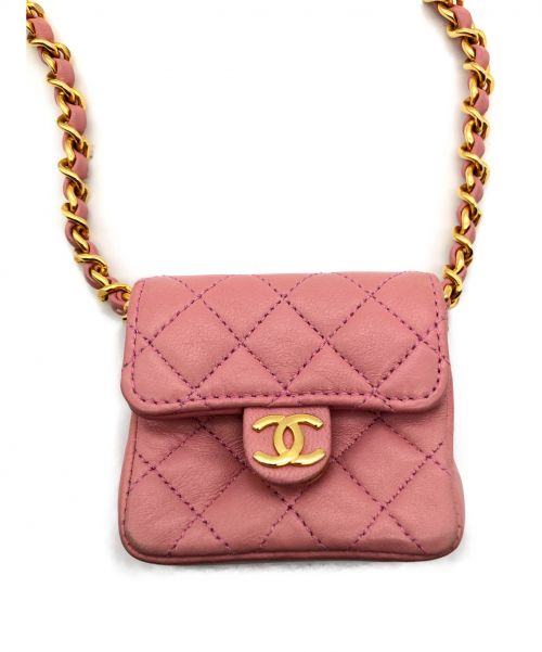 CHANEL（シャネル）CHANEL (シャネル) ミニミニマトラッセ ピンク サイズ:-の古着・服飾アイテム