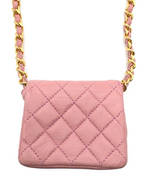 CHANEL（シャネル）CHANEL (シャネル) ミニミニマトラッセ ピンク サイズ:-の古着・服飾アイテム