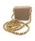 CHANEL (シャネル) ミニミニマトラッセショルダーバッグ ライトブラウン：170000円
