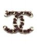 CHANEL (シャネル) チェーンココマークブローチ ボルドー サイズ:-：52800円