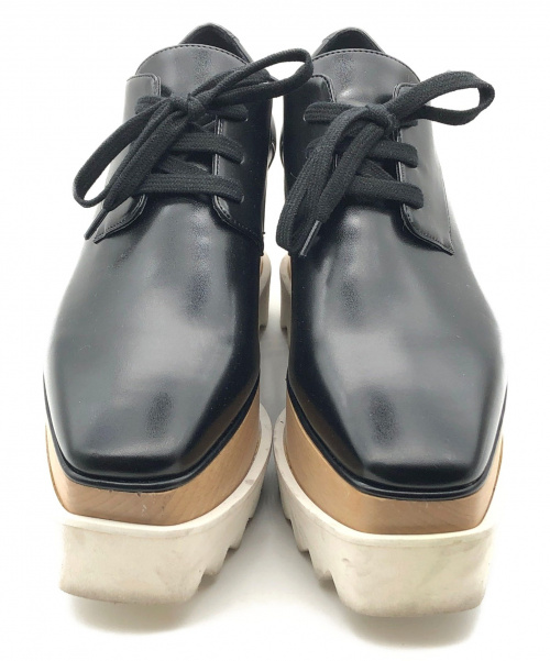 STELLA McCARTNEY（ステラマッカートニー）STELLA McCARTNEY (ステラマッカートニー) エリスオックスフォードシューズ ブラック サイズ:341/2 ELYSEの古着・服飾アイテム