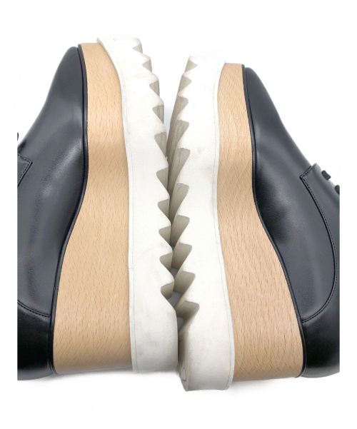 STELLA McCARTNEY（ステラマッカートニー）STELLA McCARTNEY (ステラマッカートニー) エリスオックスフォードシューズ ブラック サイズ:341/2 ELYSEの古着・服飾アイテム