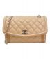 CHANEL（シャネル）の古着「ダブルチェーンショルダーバッグ」｜ベージュ