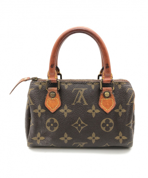 LOUIS VUITTON（ルイ ヴィトン）LOUIS VUITTON (ルイヴィトン) ミニスピーディ ブラウン サイズ:- モノグラム M41534 -の古着・服飾アイテム