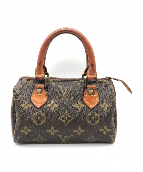 LOUIS VUITTON（ルイ ヴィトン）LOUIS VUITTON (ルイヴィトン) ミニスピーディ ブラウン サイズ:- モノグラム M41534 -の古着・服飾アイテム