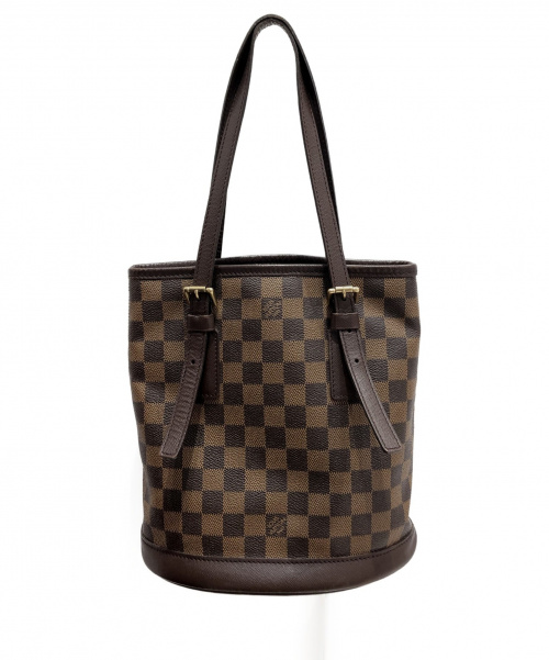 LOUIS VUITTON（ルイ ヴィトン）LOUIS VUITTON (ルイヴィトン) マレ バケット ブラウン サイズ:- ダミエ N42240の古着・服飾アイテム