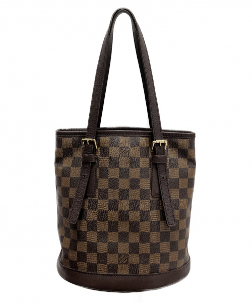 LOUIS VUITTON（ルイ ヴィトン）LOUIS VUITTON (ルイヴィトン) マレ バケット ブラウン サイズ:- ダミエ N42240の古着・服飾アイテム