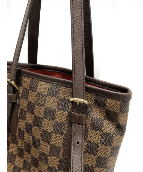 LOUIS VUITTON（ルイ ヴィトン）LOUIS VUITTON (ルイヴィトン) マレ バケット ブラウン サイズ:- ダミエ N42240の古着・服飾アイテム