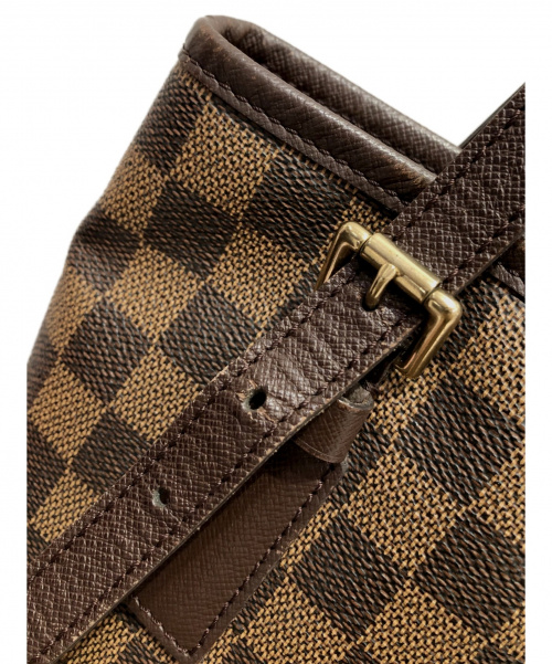 LOUIS VUITTON（ルイ ヴィトン）LOUIS VUITTON (ルイヴィトン) マレ バケット ブラウン サイズ:- ダミエ N42240の古着・服飾アイテム