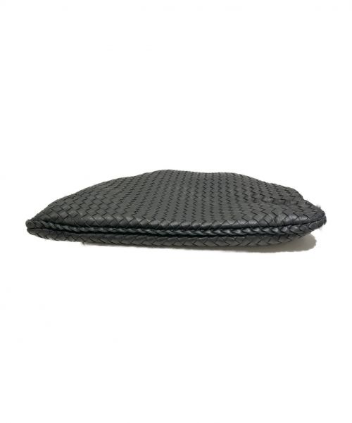 BOTTEGA VENETA（ボッテガベネタ）BOTTEGA VENETA (ボッテガヴェネタ) ワンショルダーバッグ ブラック イントレチャート 115654 V0013の古着・服飾アイテム