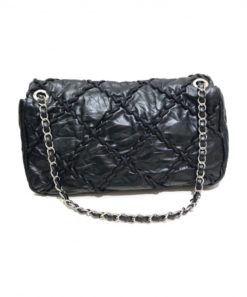CHANEL（シャネル）CHANEL (シャネル) チェーンショルダーバッグ ブラック サイズ:- ウルトラステッチ A48492の古着・服飾アイテム
