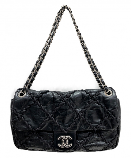 CHANEL（シャネル）CHANEL (シャネル) チェーンショルダーバッグ ブラック サイズ:- ウルトラステッチ A48492の古着・服飾アイテム